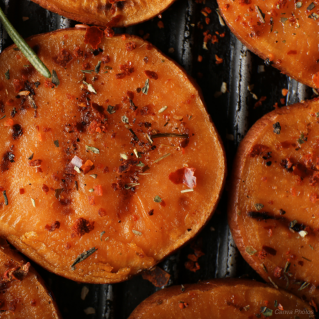 Image of Grilled Sweet Potatoes