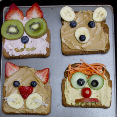 Image of Open “Faced” Sandwiches