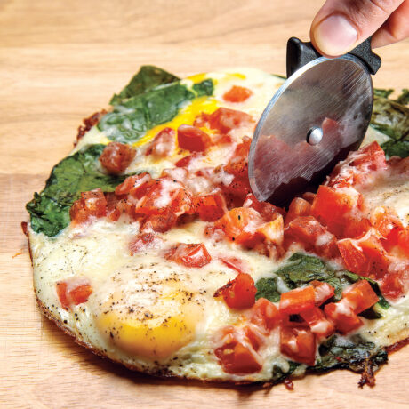 Image of Easy Tortilla Breakfast Pizza